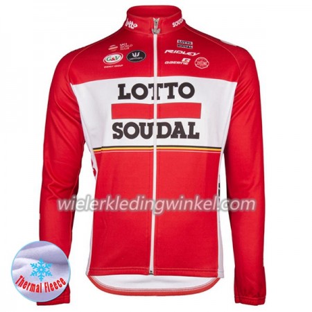 Wielershirt 2017 Lotto Soudal N001 Winter Thermal Fleece